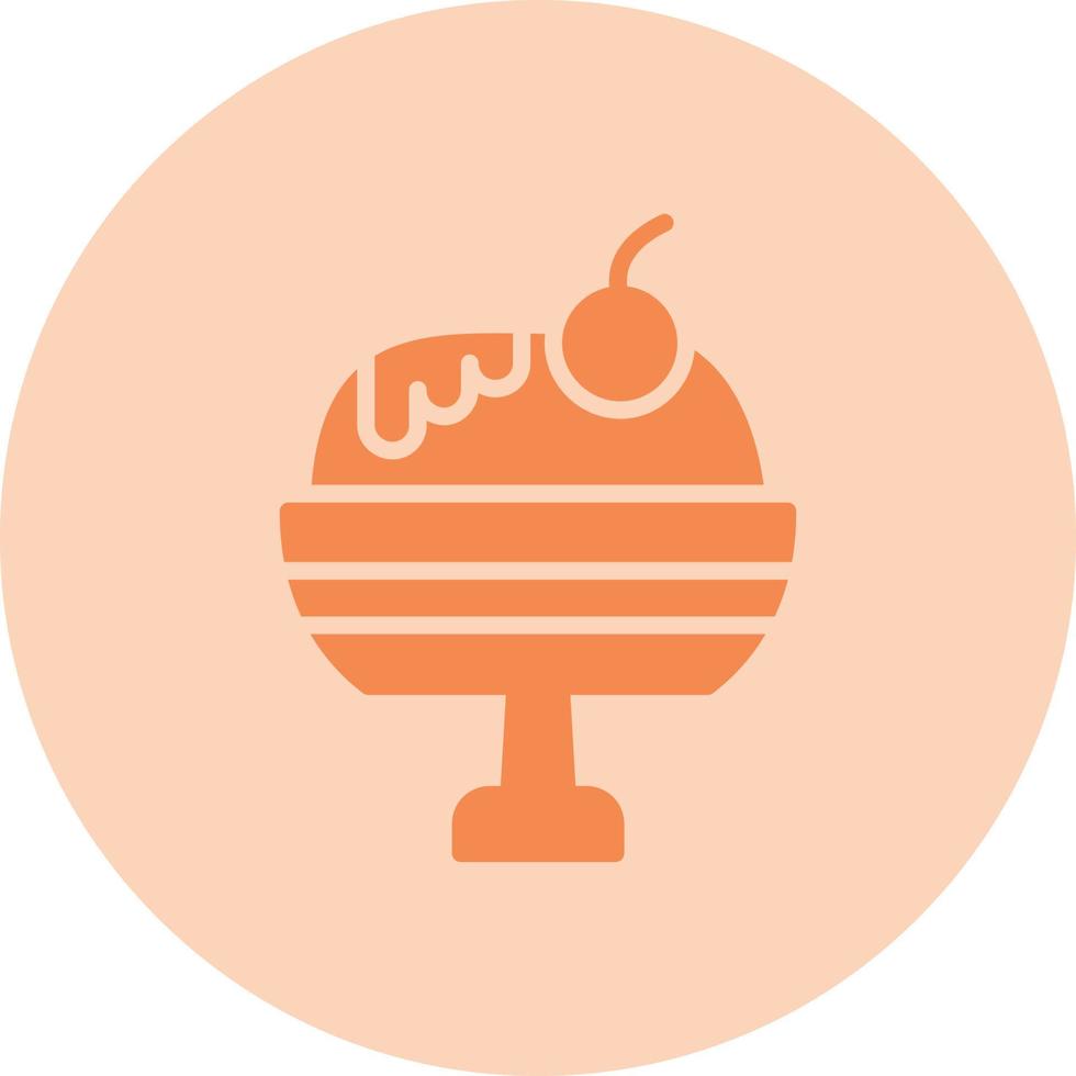 Pudding Vector Icon