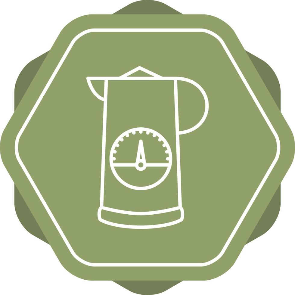 Water Boiler Line Icon vector