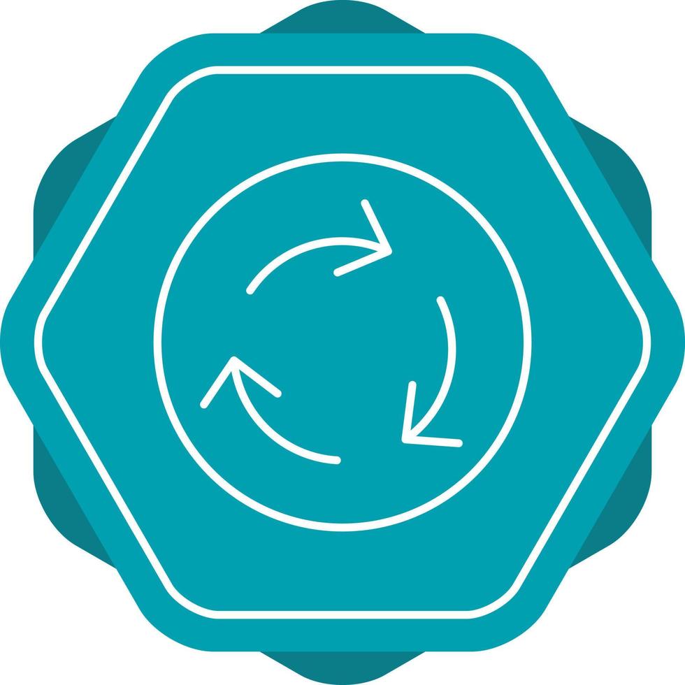 Recycle Line Icon vector