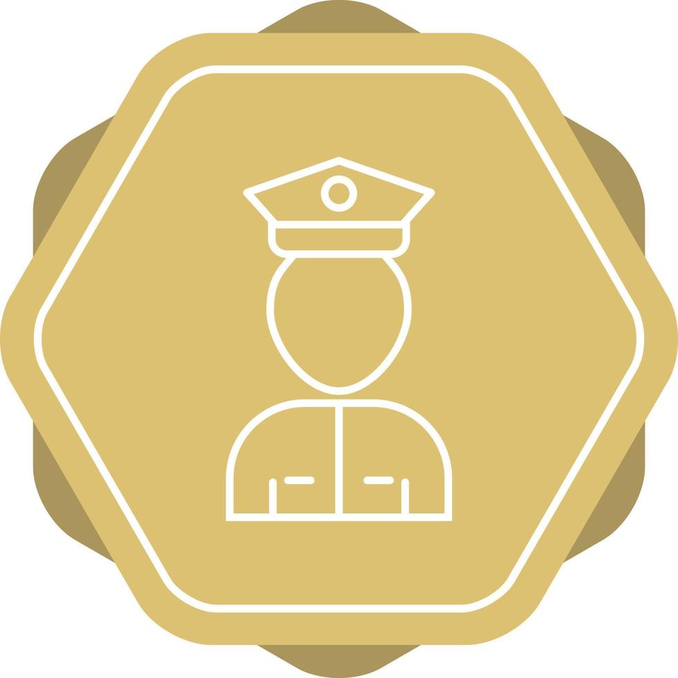 icono de la línea de seguridad del aeropuerto vector