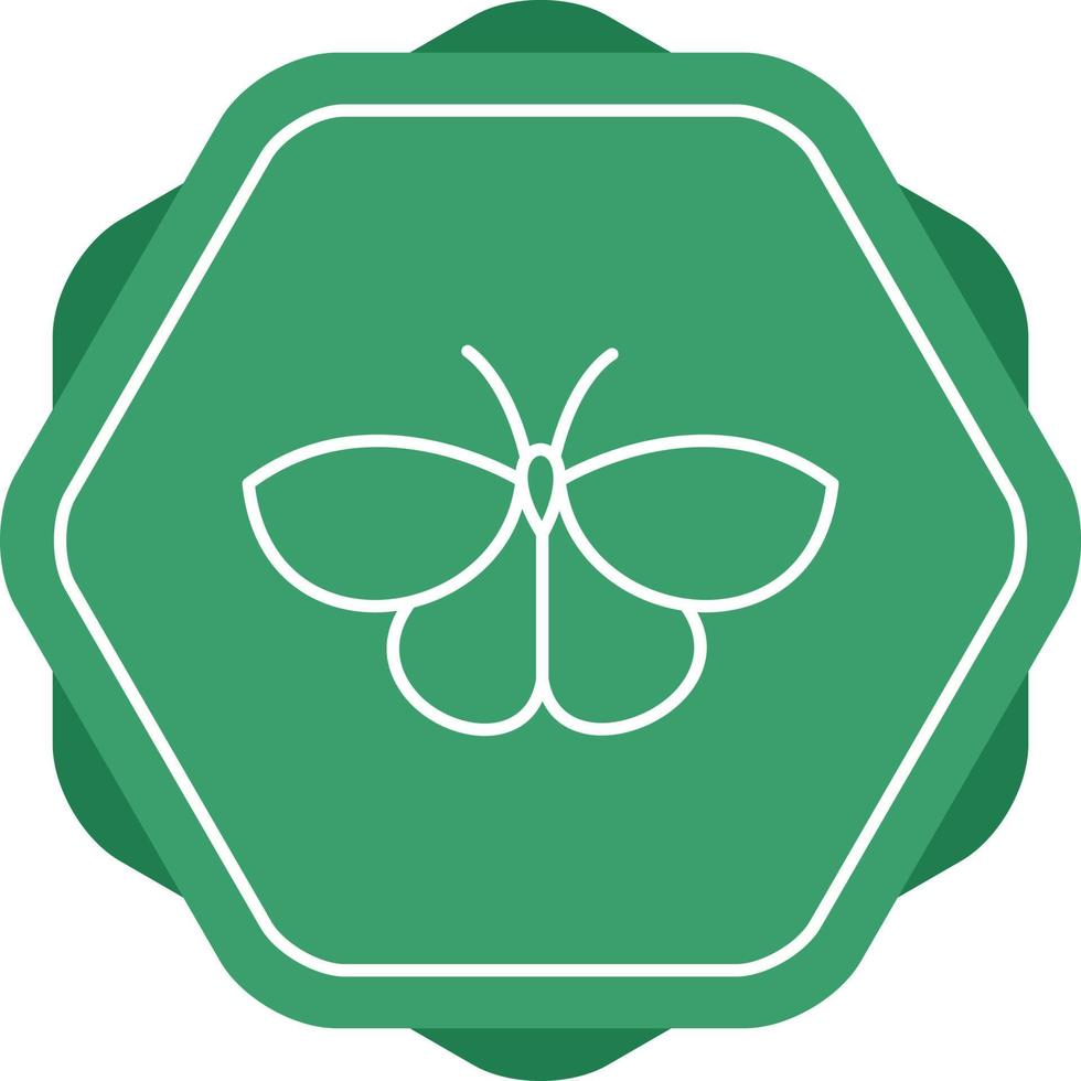 Butterfly Line Icon vector