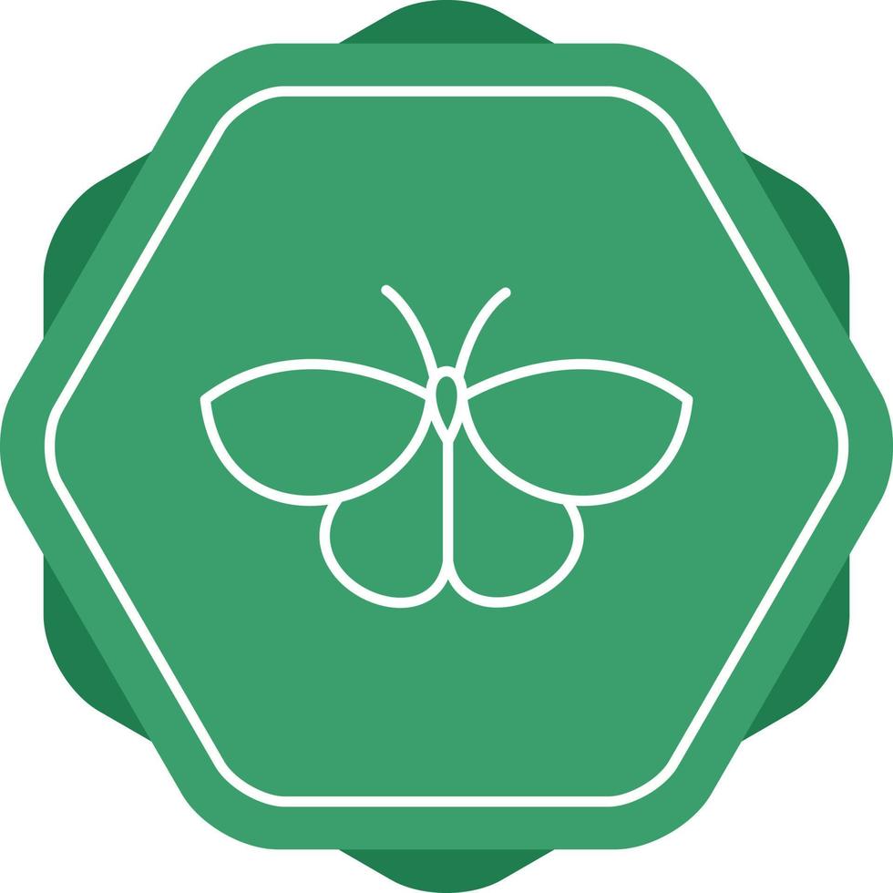 Butterfly Line Icon vector