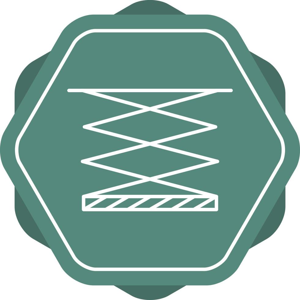 Lifter Line Icon vector