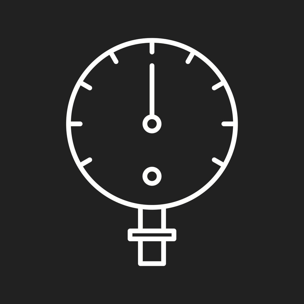 Manometer Vector Icon