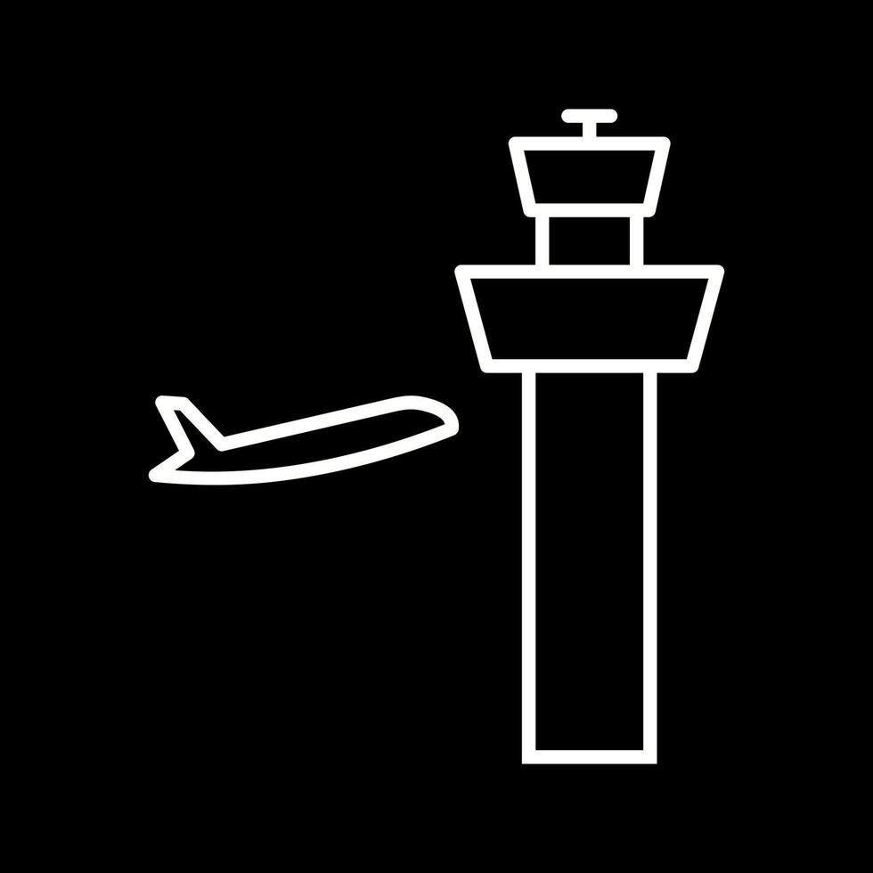 Air Control Tower Vector Icon