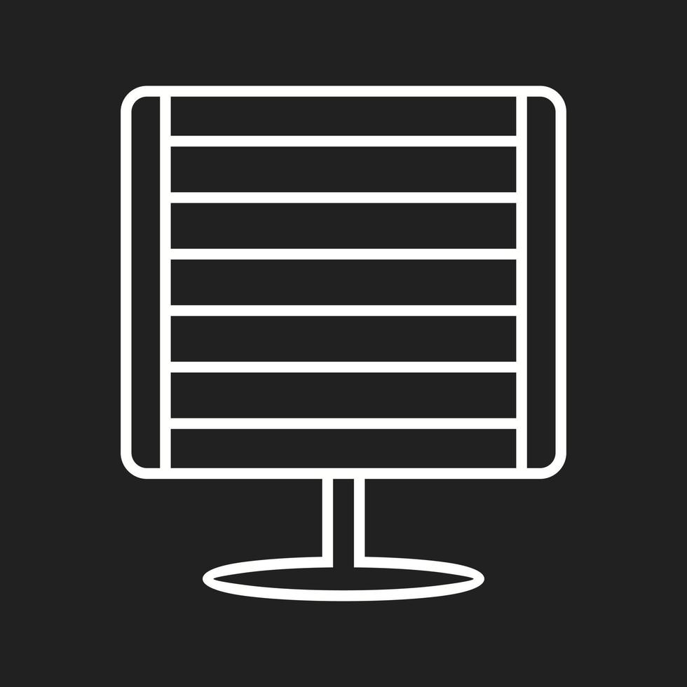 Infrared Heater Vector Icon