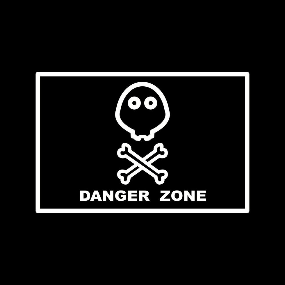 Danger Zone Vector Icon