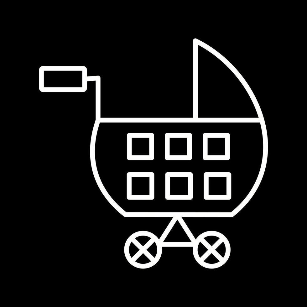 Stroller Vector Icon