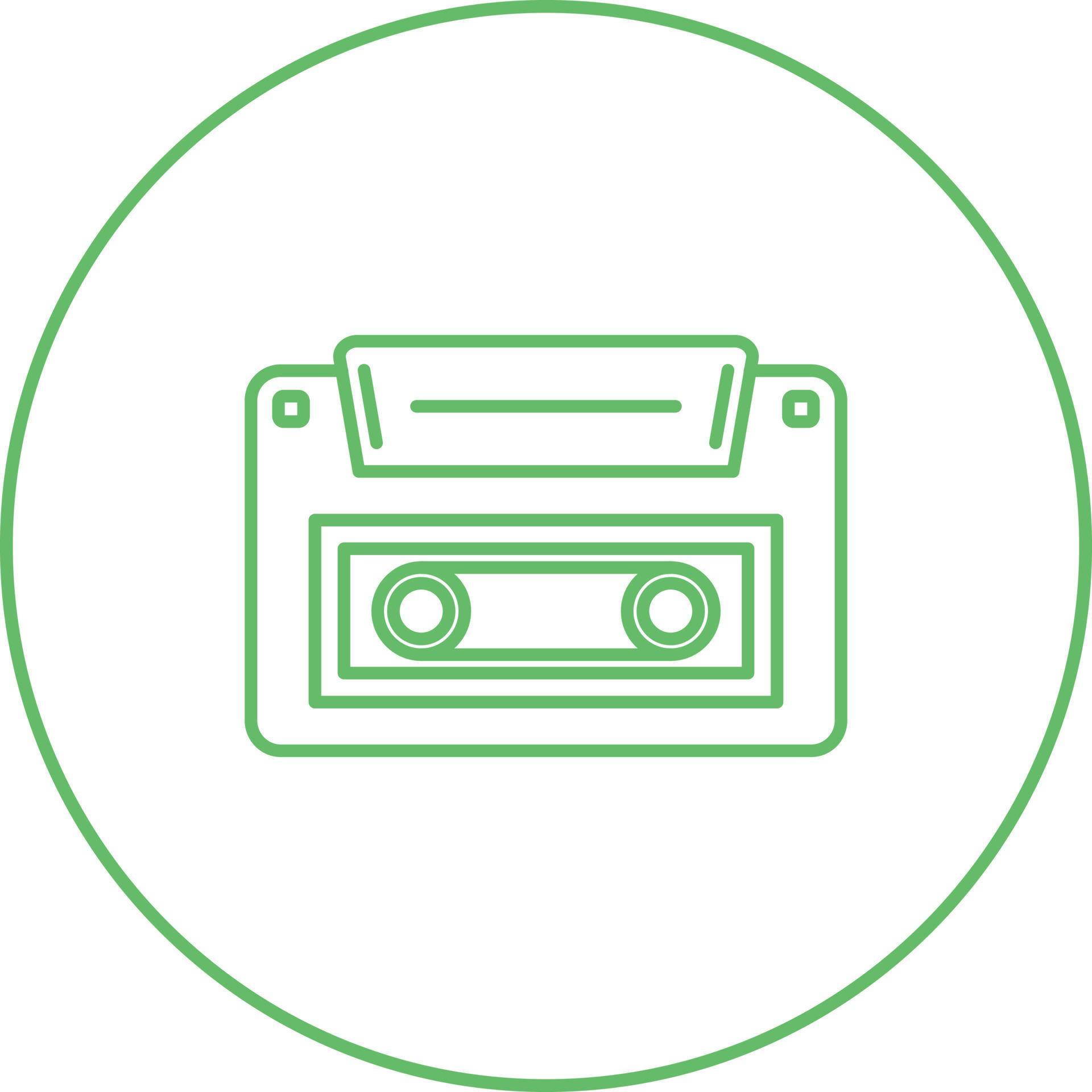 Tape Recorder Vector Icon 16216227 Vector Art at Vecteezy