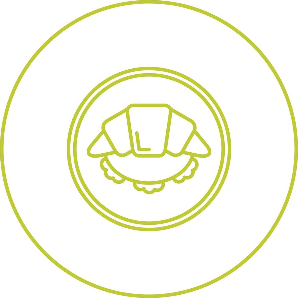 Croissant Vector Icon