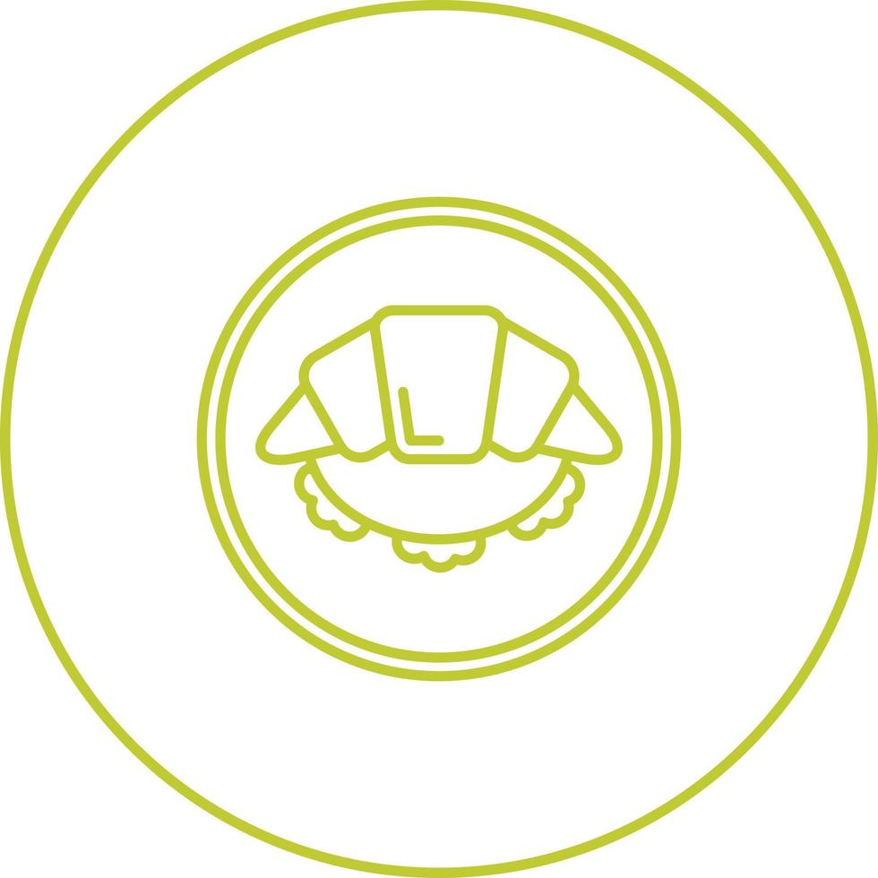 Croissant Vector Icon