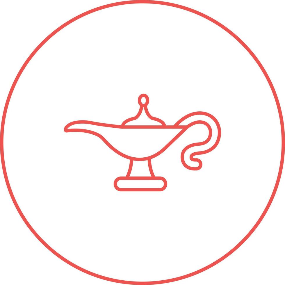 Genie Lamp Vector Icon