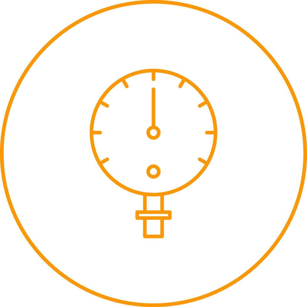 Manometer Vector Icon