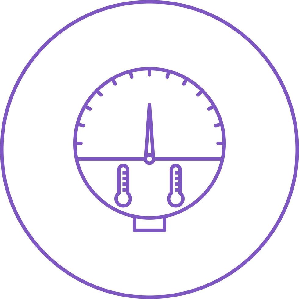 Temperature Indicator Vector Icon