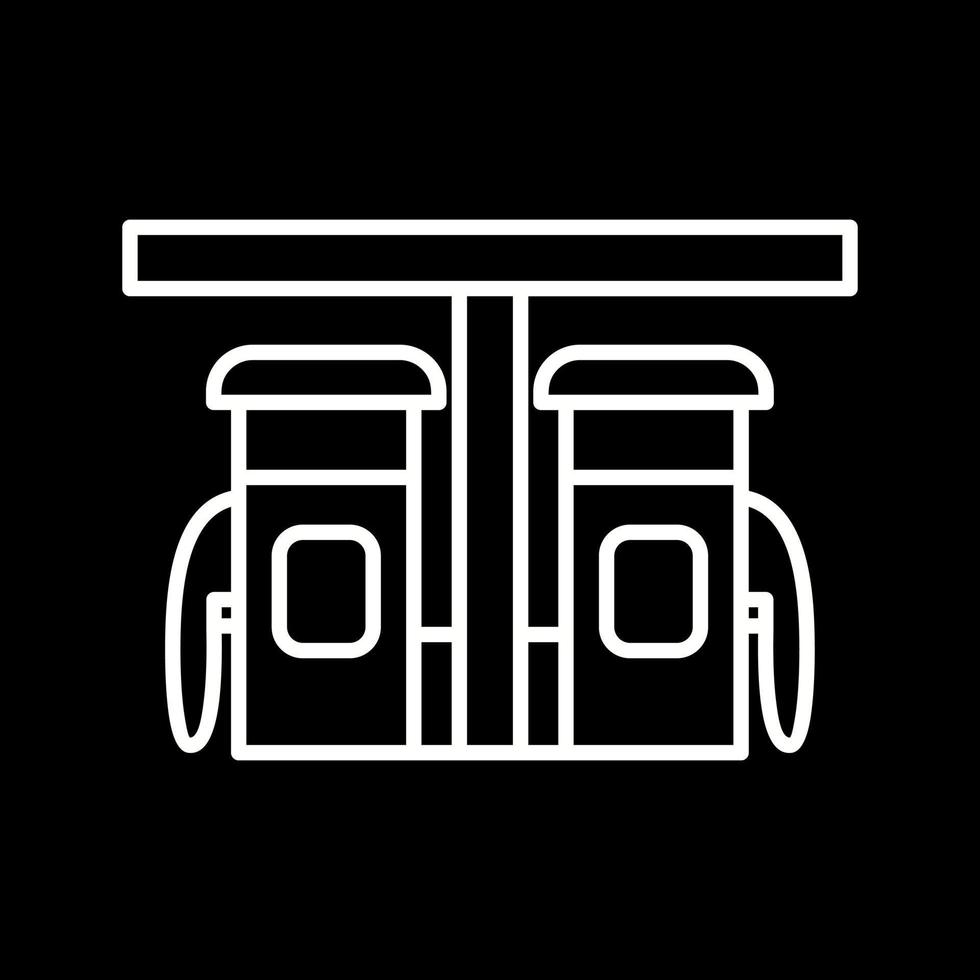 Petrol Station Vector Icon