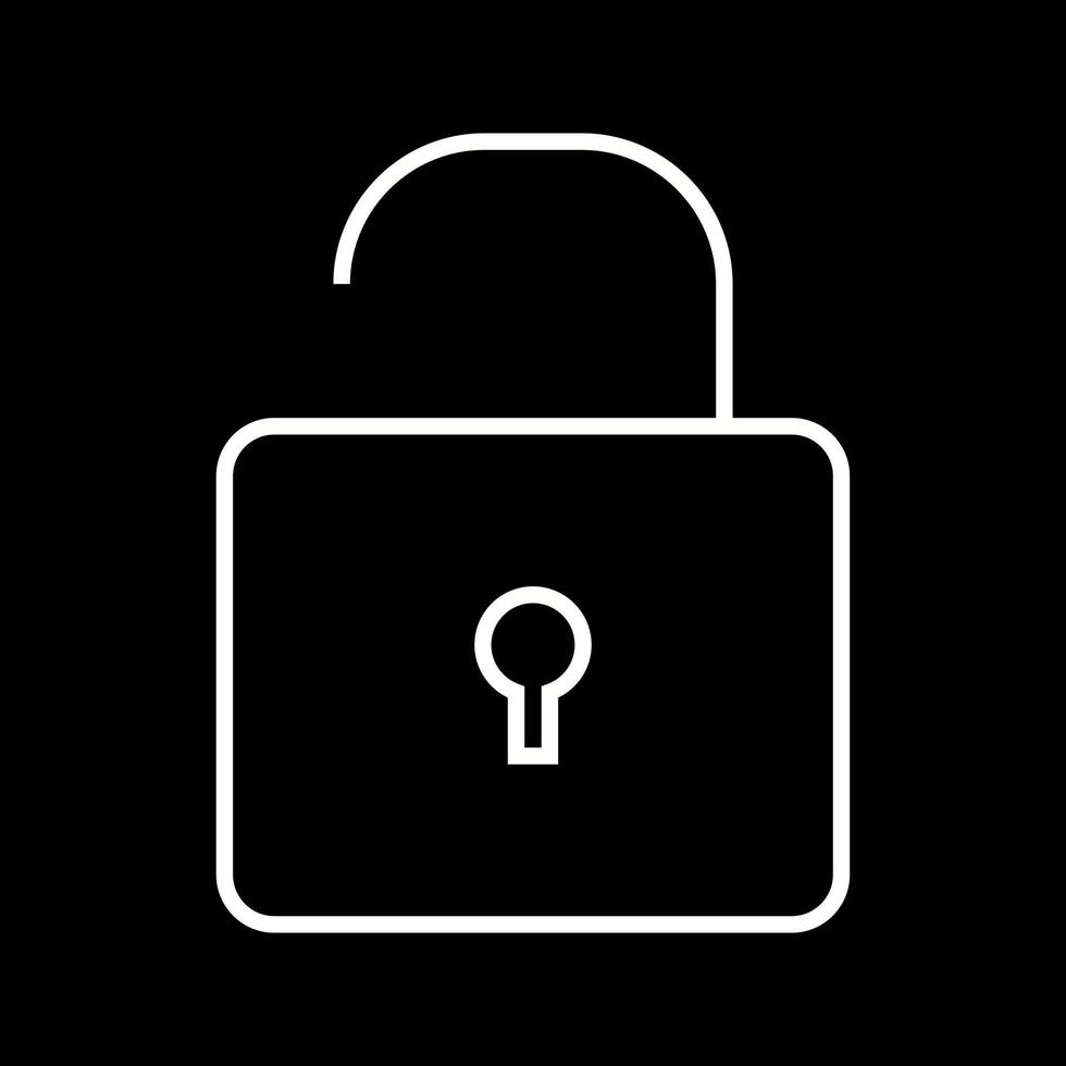 Open Lock Vector Icon