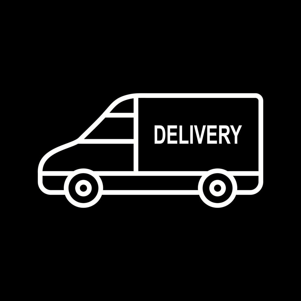 Delivery Car Vector Icon