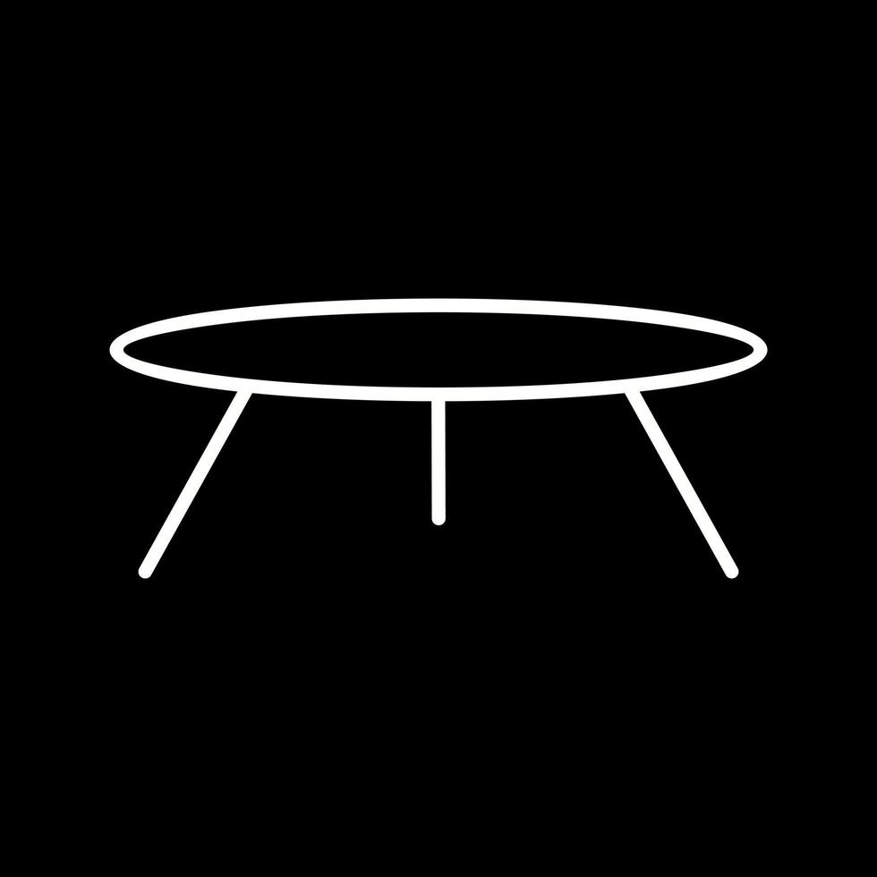 Small Table Vector Icon