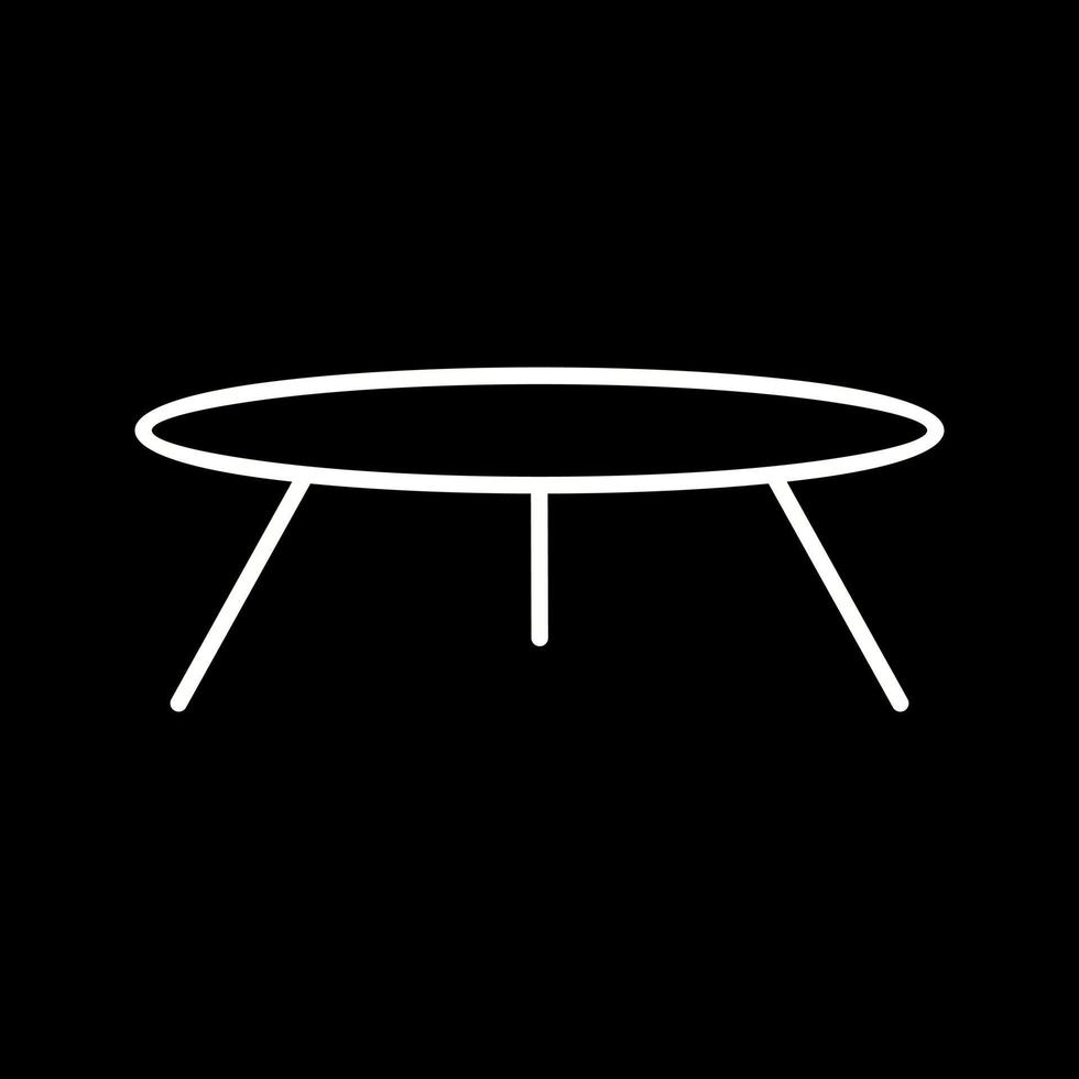 Small Table Vector Icon