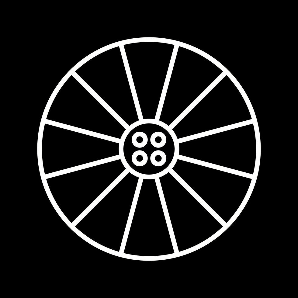 Wheel Vector Icon