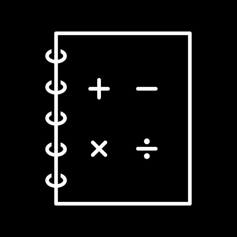 Mathematics Vector Icon