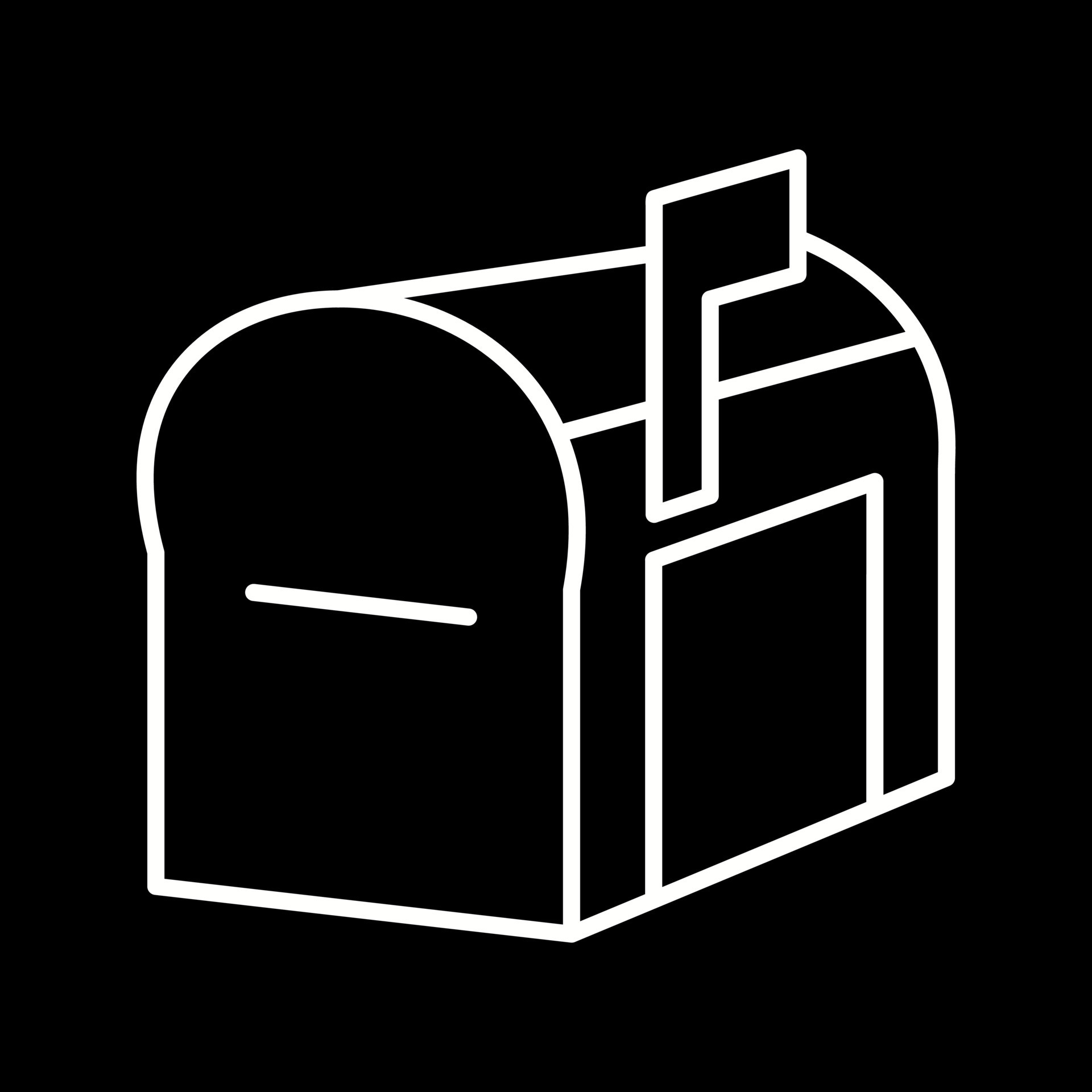 Mailbox Vector Icon 16216755 Vector Art at Vecteezy