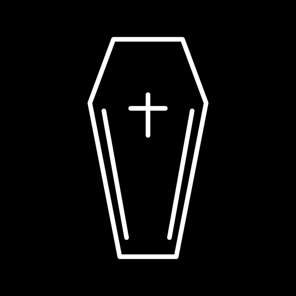 Coffin Vector Icon