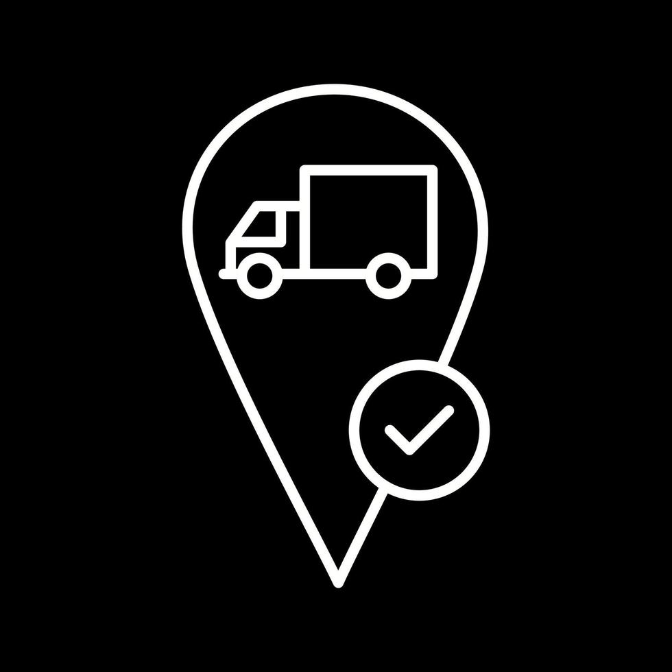 Valid Destination Vector Icon
