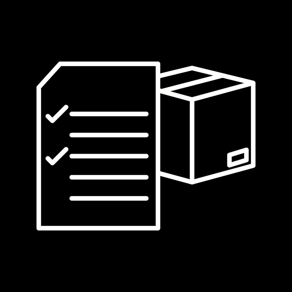 Delivery Checklist Vector Icon