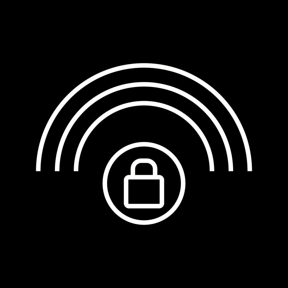 Protected Wifi Vector Icon