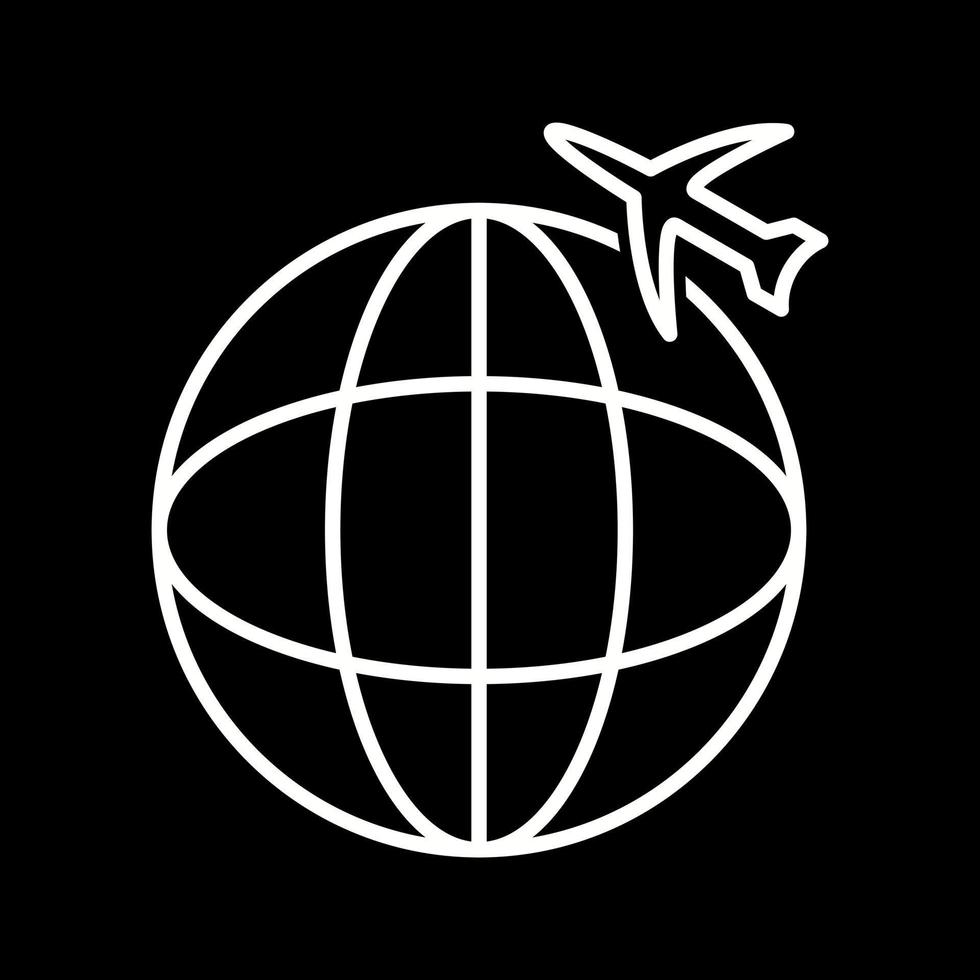 International Flights Vector Icon