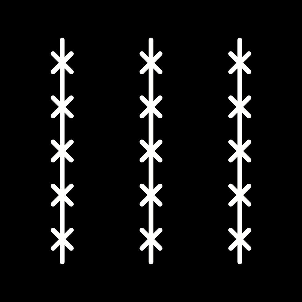Pointed Wire Vector Icon