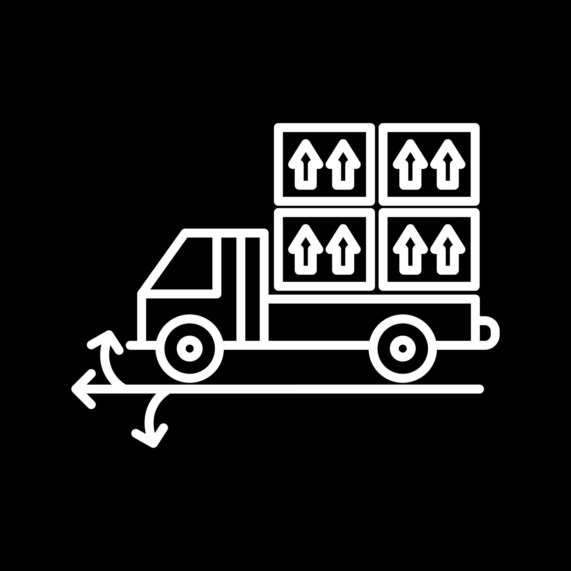 Multiple Delivery Points Vector Icon 16217020 Vector Art at Vecteezy