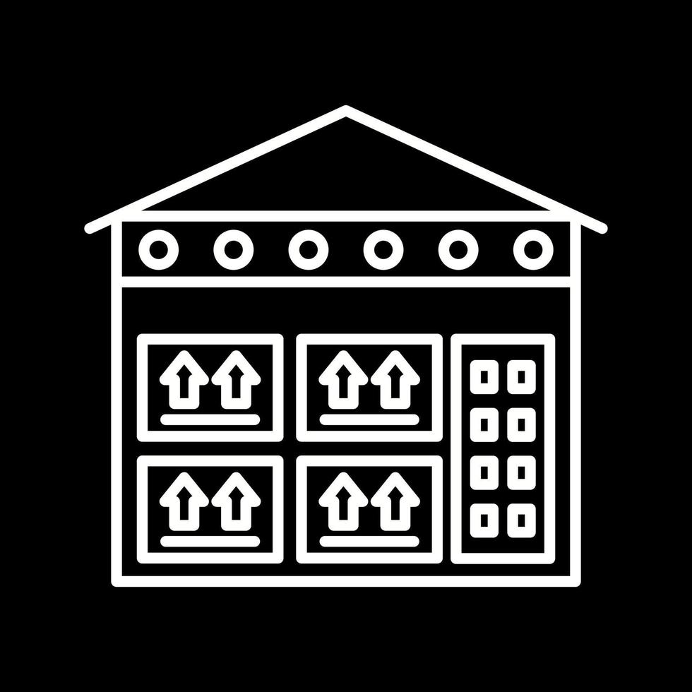 Storage Unit Vector Icon