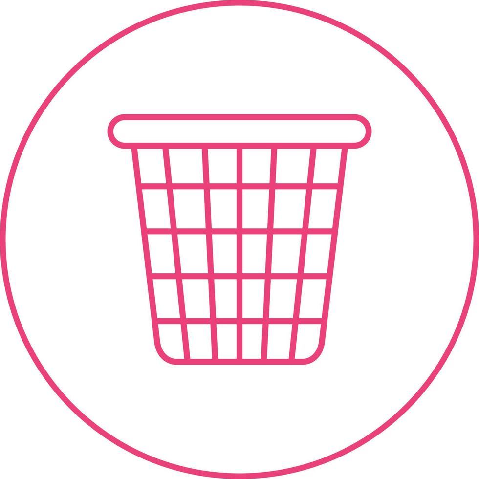 Trash Bin Vector Icon