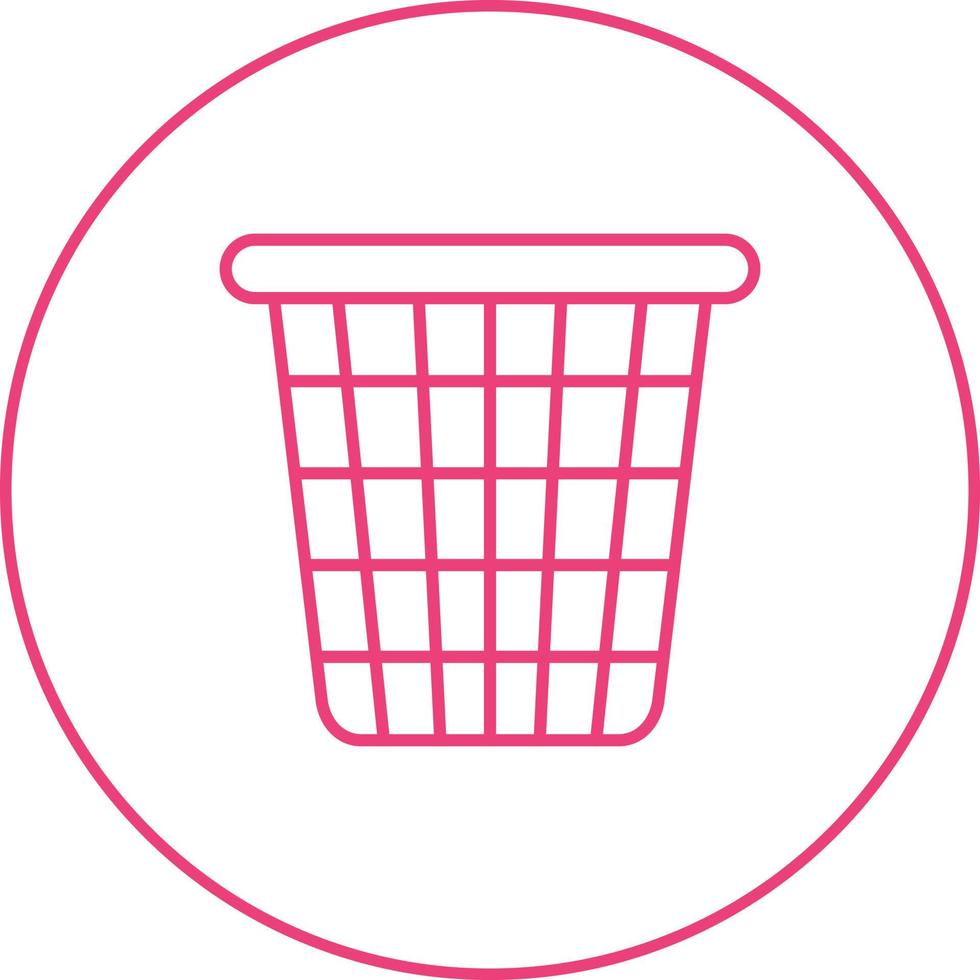 Trash Bin Vector Icon