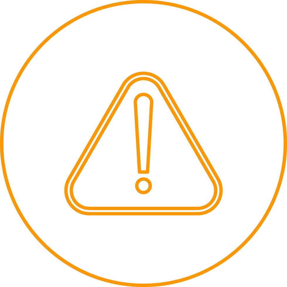 Warning Sign Vector Icon