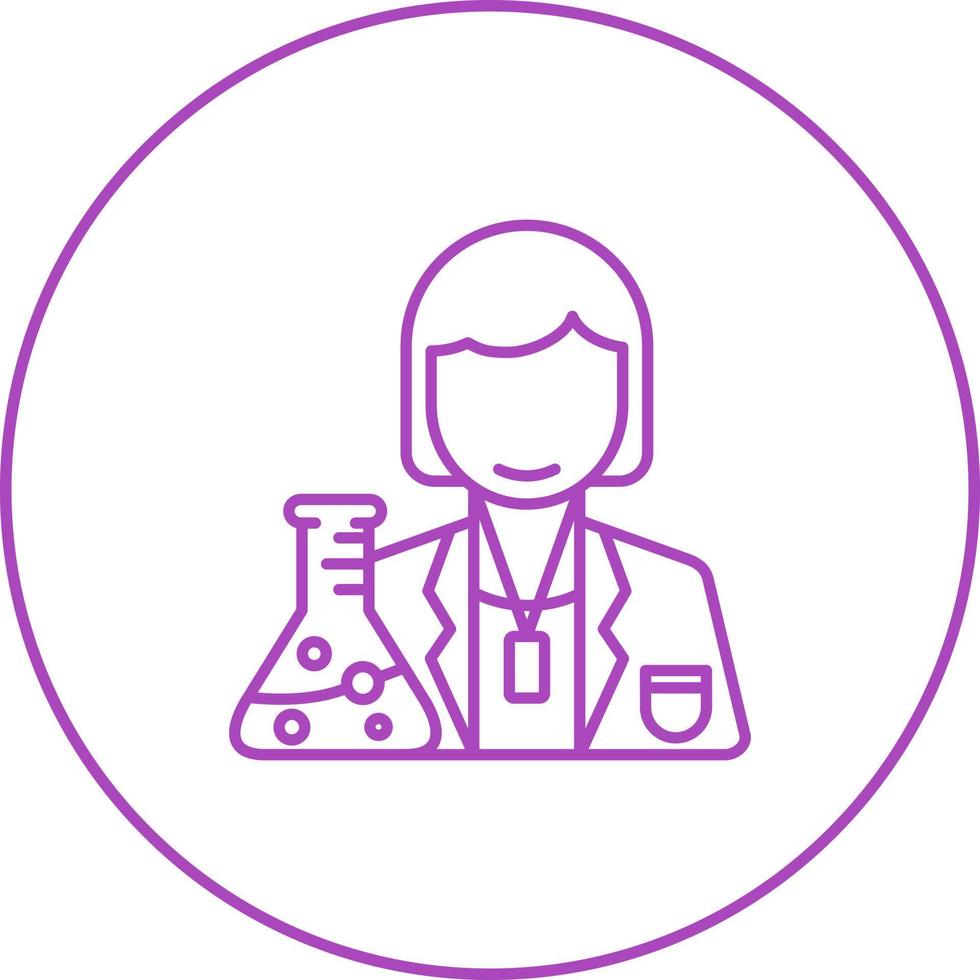 Scientist Vector Icon