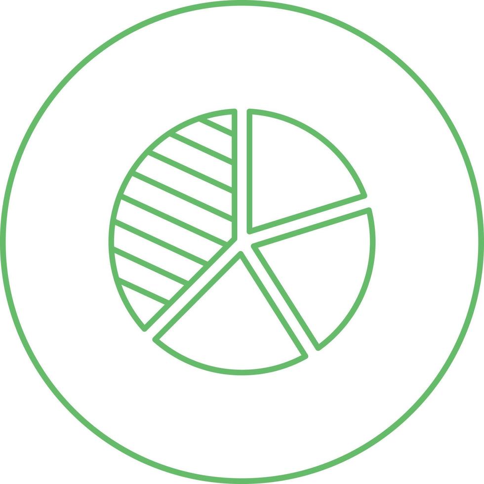 Pie Chart Vector Icon
