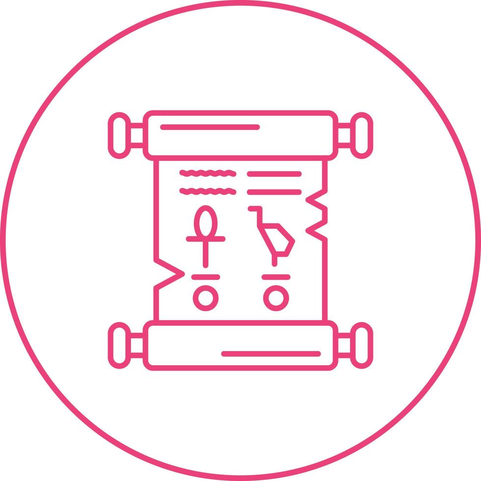 Papyrus Vector Icon