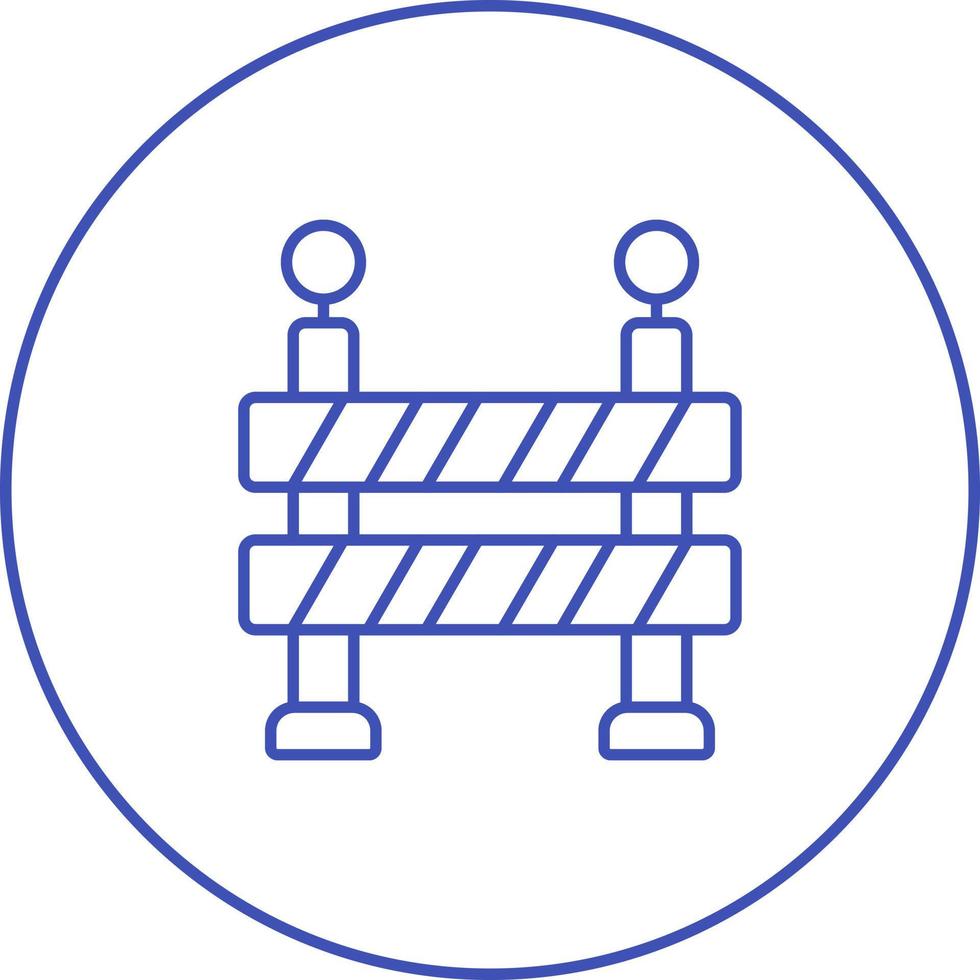 Barrier Vector Icon