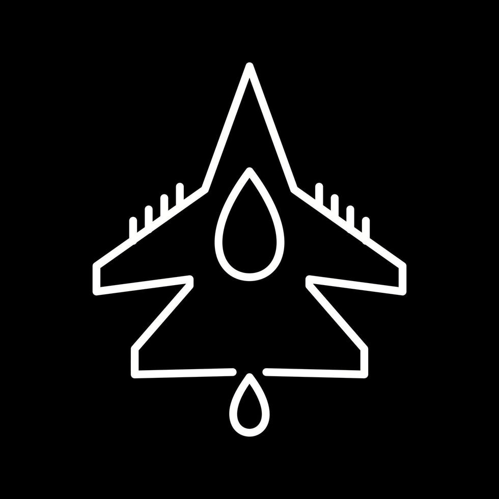 Fighter Jet Vector Icon