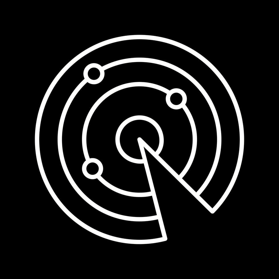 Radar Vector Icon
