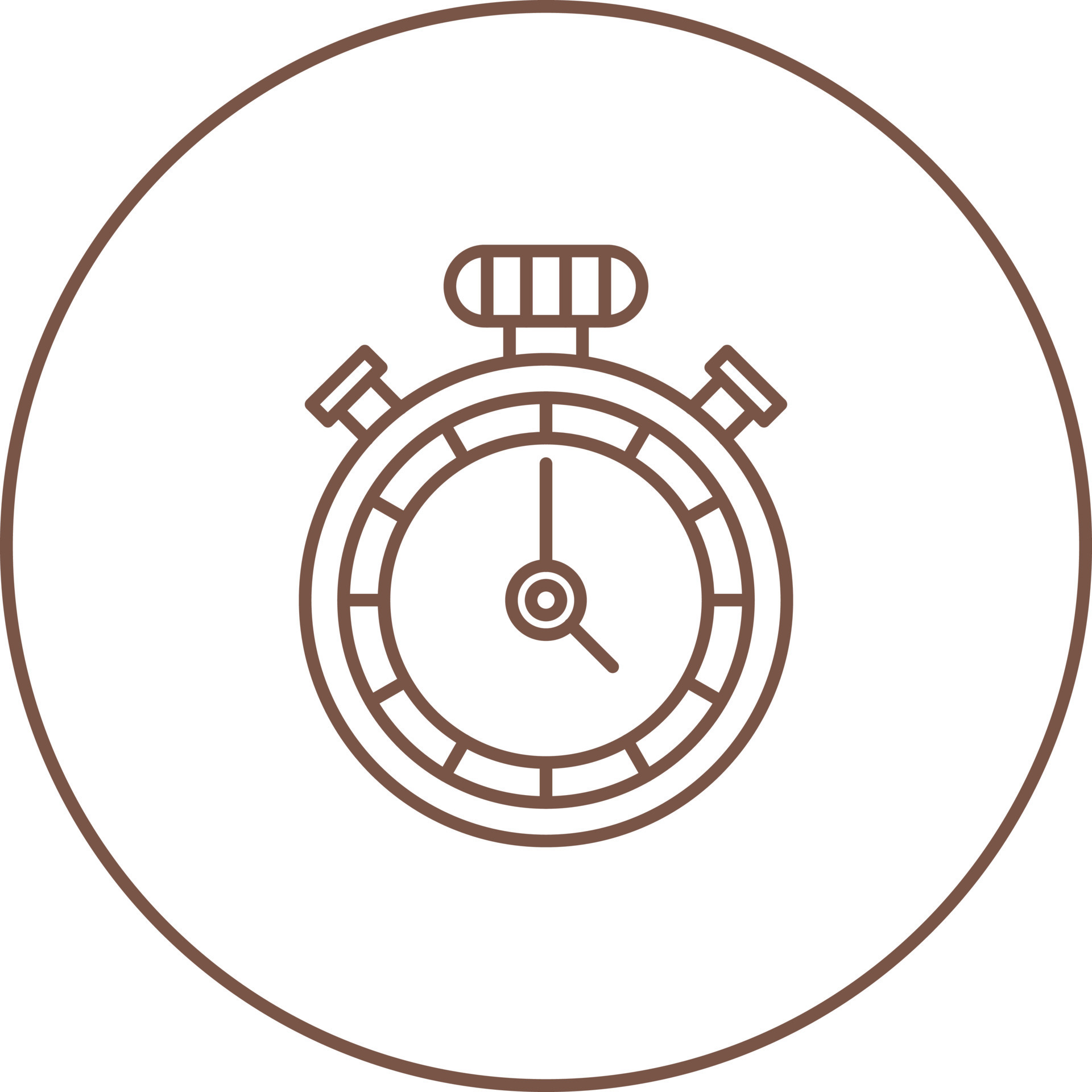 Chronometer Vector Icon 16217403 Vector Art at Vecteezy