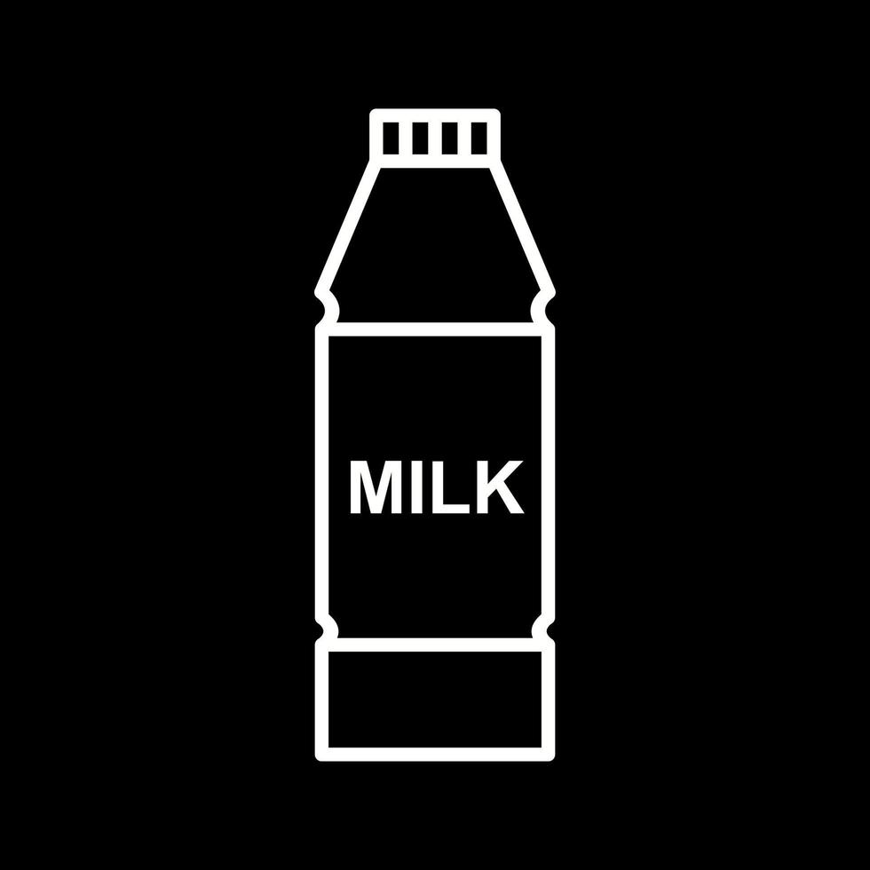 Milk Bottle Vector Icon