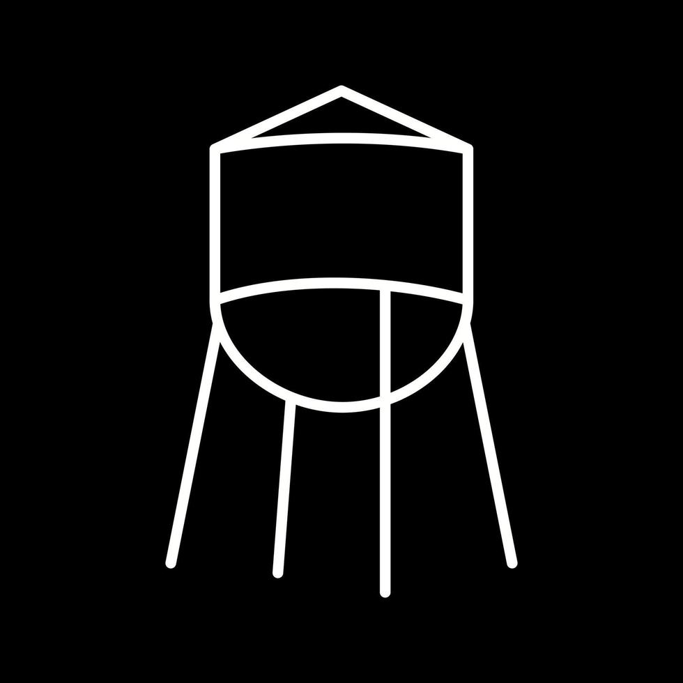Water Tower Vector Icon