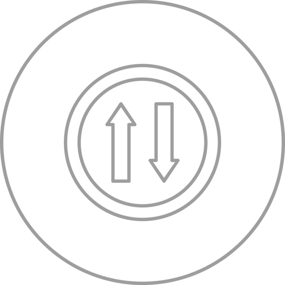 Traffic Sign Vector Icon