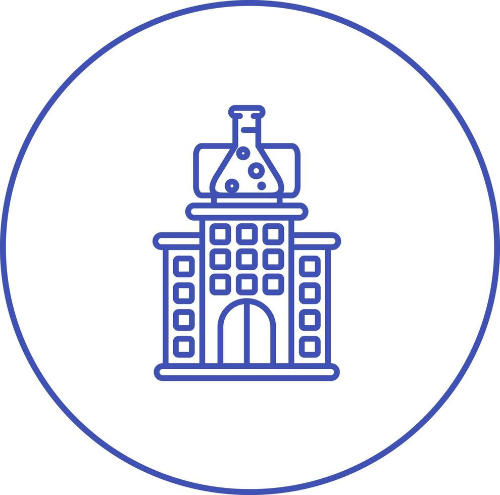 Research Center Vector Icon