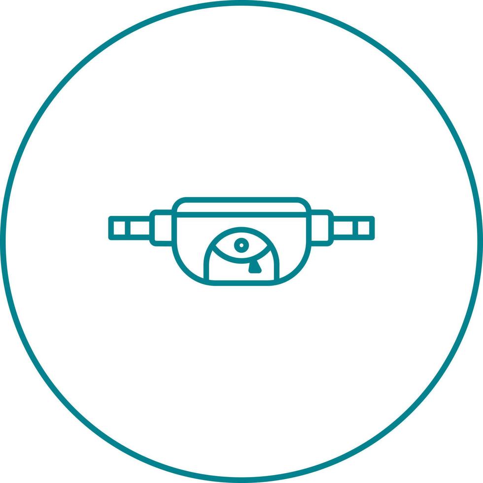 Fanny Pack Vector Icon