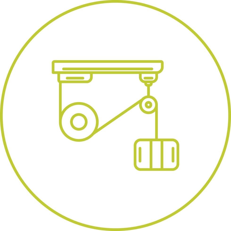 Pulley Vector Icon
